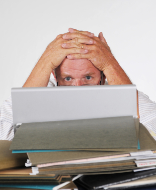 frustrated bookkeeping